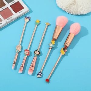 Princess make up brushes set (5pcs)